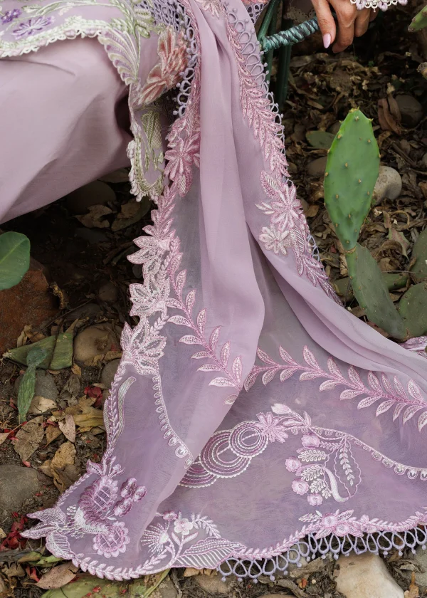 Crimson Luxury Lawn 2025' - TASAWAR - ONE TRUE LOVE - D 6 B - Image 5