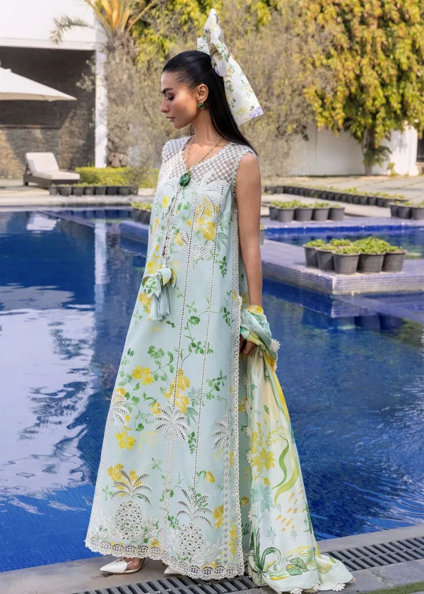 Crimson Luxury Lawn 2026' - TROPIC TEASE - D 4B - Image 5