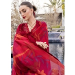 Crimson Luxury Lawn Collection 26'- BEAUTY IN BLOOM - D3A - Image 7