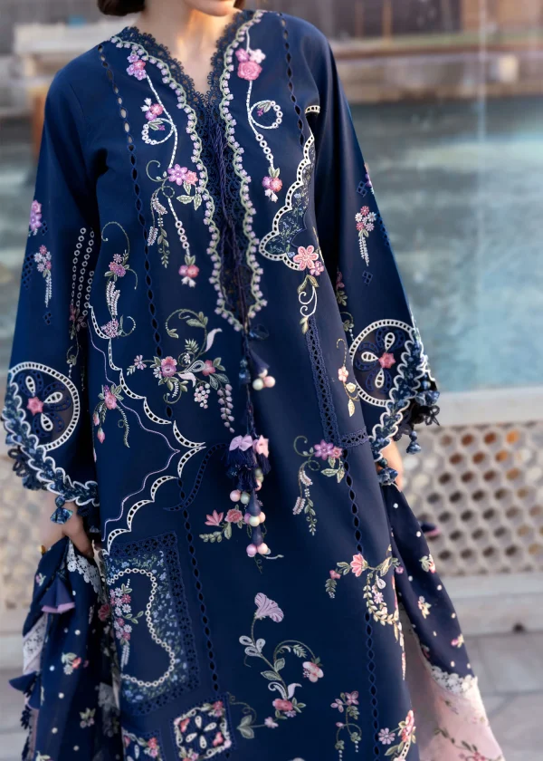 Crimson Luxury Lawn Collection 2026' - MANIFESTED MEADOWS - D 7B - Image 4