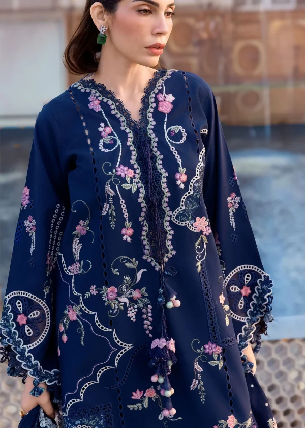 Crimson Luxury Lawn Collection 2026' - MANIFESTED MEADOWS - D 7B - Image 5