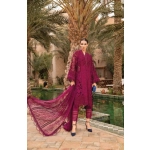 Maria.B Lawn Voyage Luxe Unstitched Collection 2024 | 9B