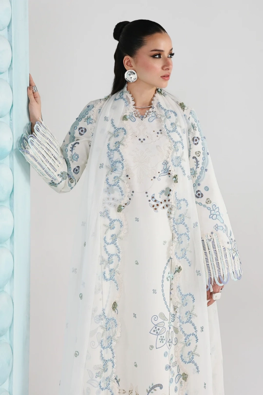 QALAMKAR Festive Lawn Collection 26' - QFL-03 IRMIN - Image 4