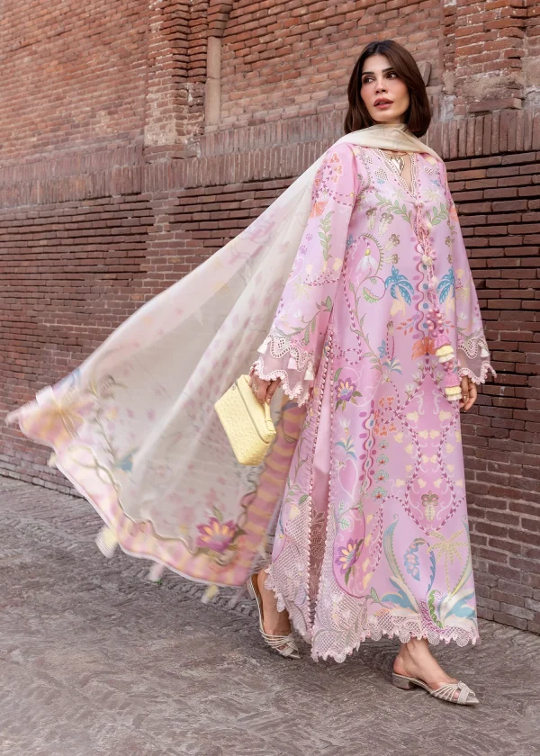 Crimson Luxury Lawn Collection 2026' - OUT OF MANY HEARTS - D6 A - Image 4