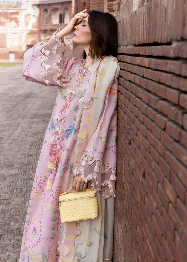 Crimson Luxury Lawn Collection 2026' - OUT OF MANY HEARTS - D6 A - Image 8