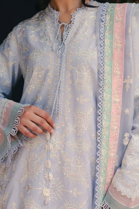 MULAQAAT Luxury Lawn 26' - SAYA - Image 4