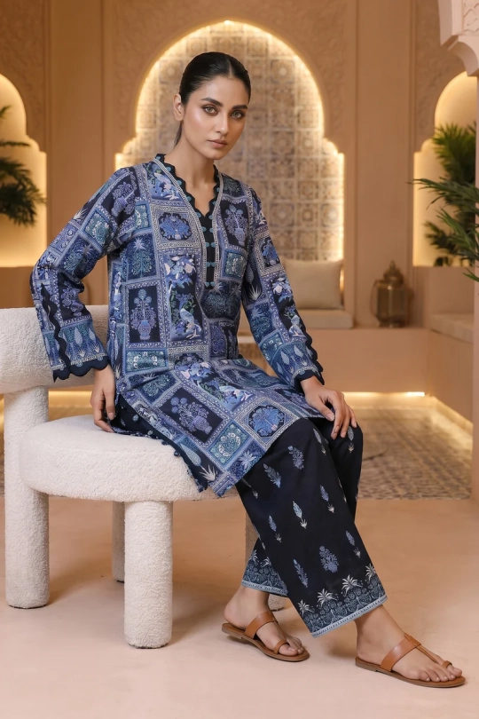 Neutral Edition – SAHAR  - Co-Ord - Midnight Mosaic - Image 6