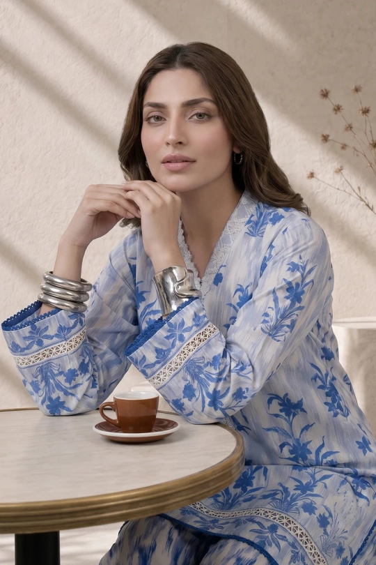 Neutral Edition – SAHAR – Co-Ord – Silver Fern - Image 3