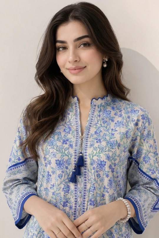 Neutral Edition – SAHAR - Co-Ord - Bluebell Porcelain - Image 3