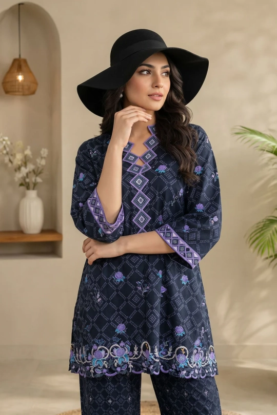 Neutral Edition - SAHAR Co-Ord - Obsidian Tapestry - Image 14