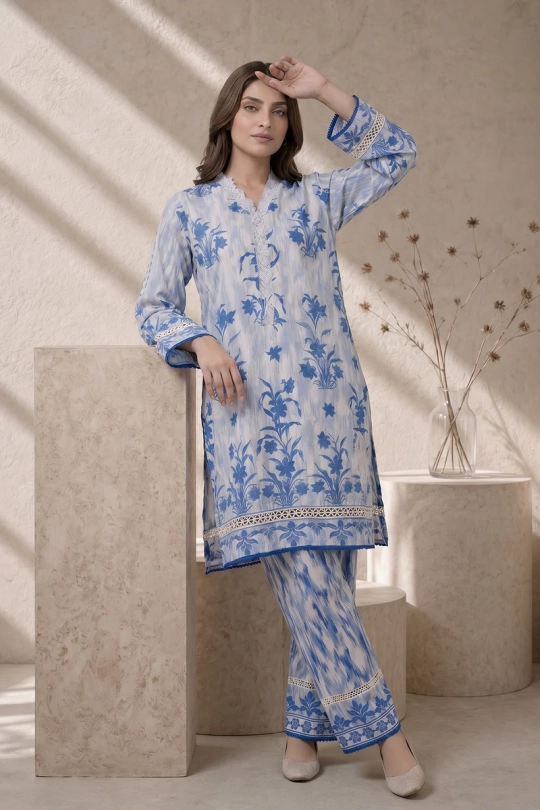 Neutral Edition – SAHAR – Co-Ord – Silver Fern - Image 11