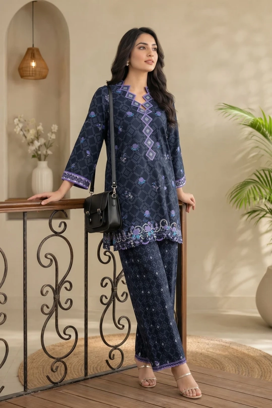 Neutral Edition - SAHAR Co-Ord - Obsidian Tapestry - Image 3