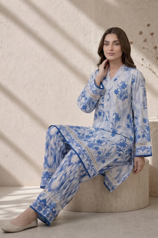 Neutral Edition – SAHAR – Co-Ord – Silver Fern - Image 9