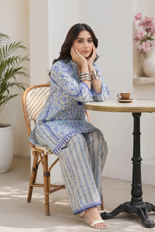 Neutral Edition – SAHAR - Co-Ord - Bluebell Porcelain - Image 6