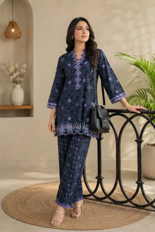 Neutral Edition - SAHAR Co-Ord - Obsidian Tapestry - Image 8