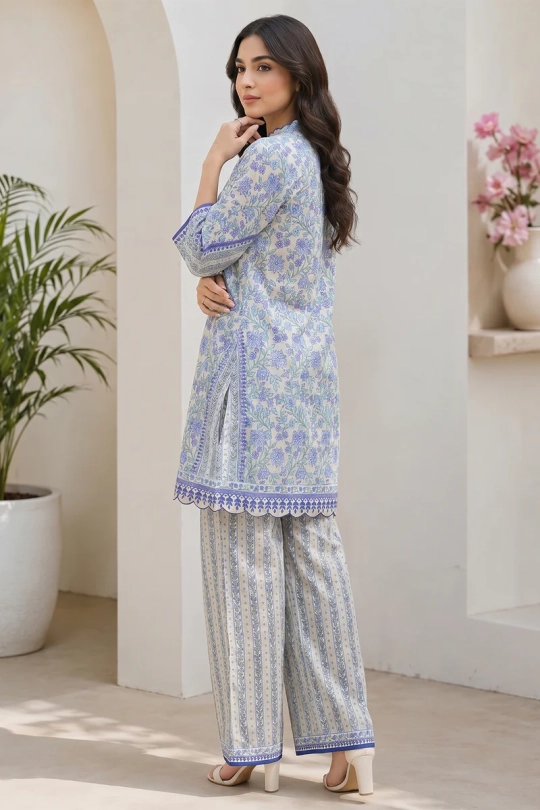 Neutral Edition – SAHAR - Co-Ord - Bluebell Porcelain - Image 9