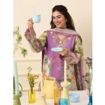 Mushq Hemline Soleil Prints - Lilac Whim - Image 4