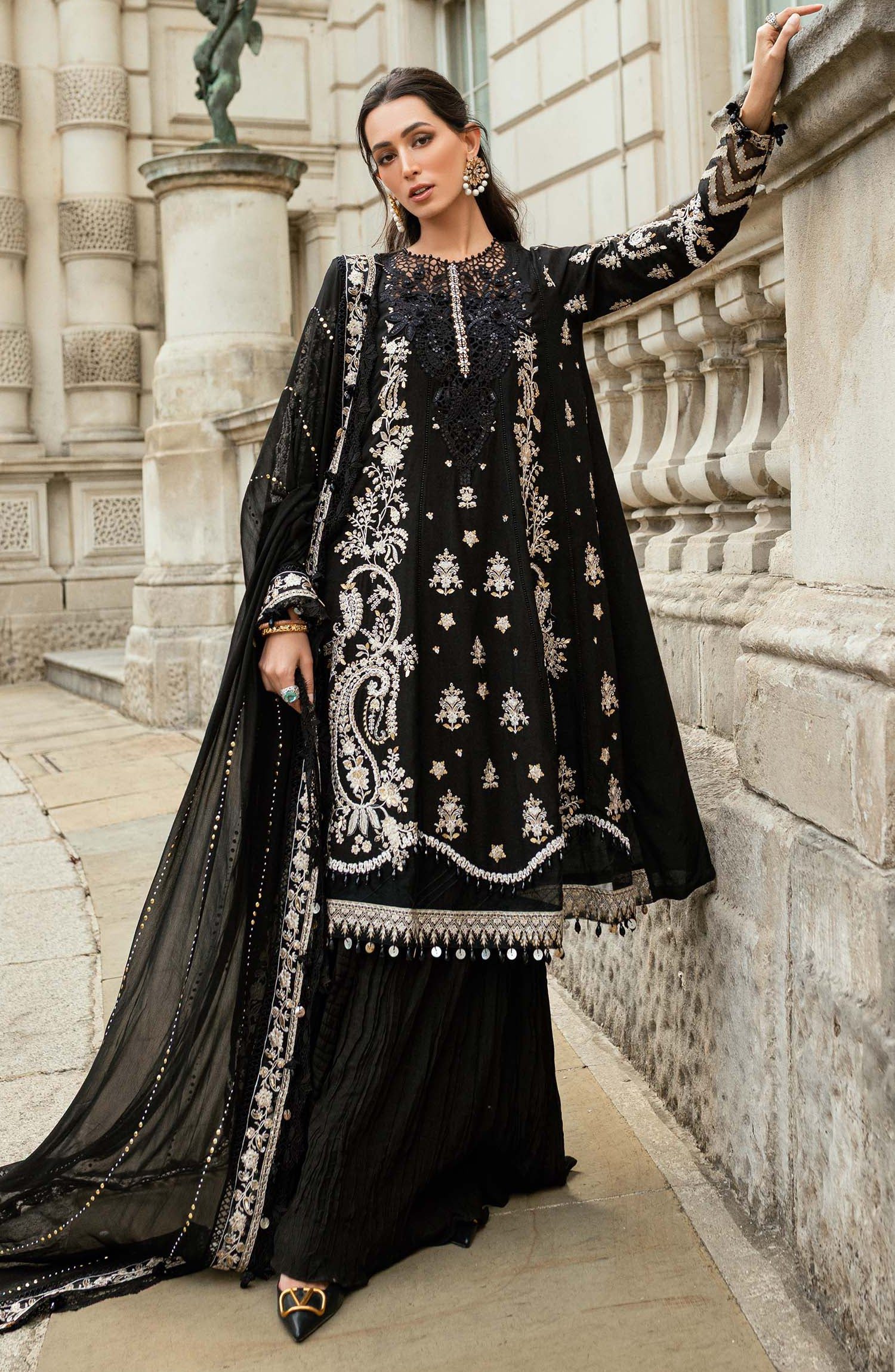 Maria B Soiree Unstitched Formals Collection 2025′- D – 03