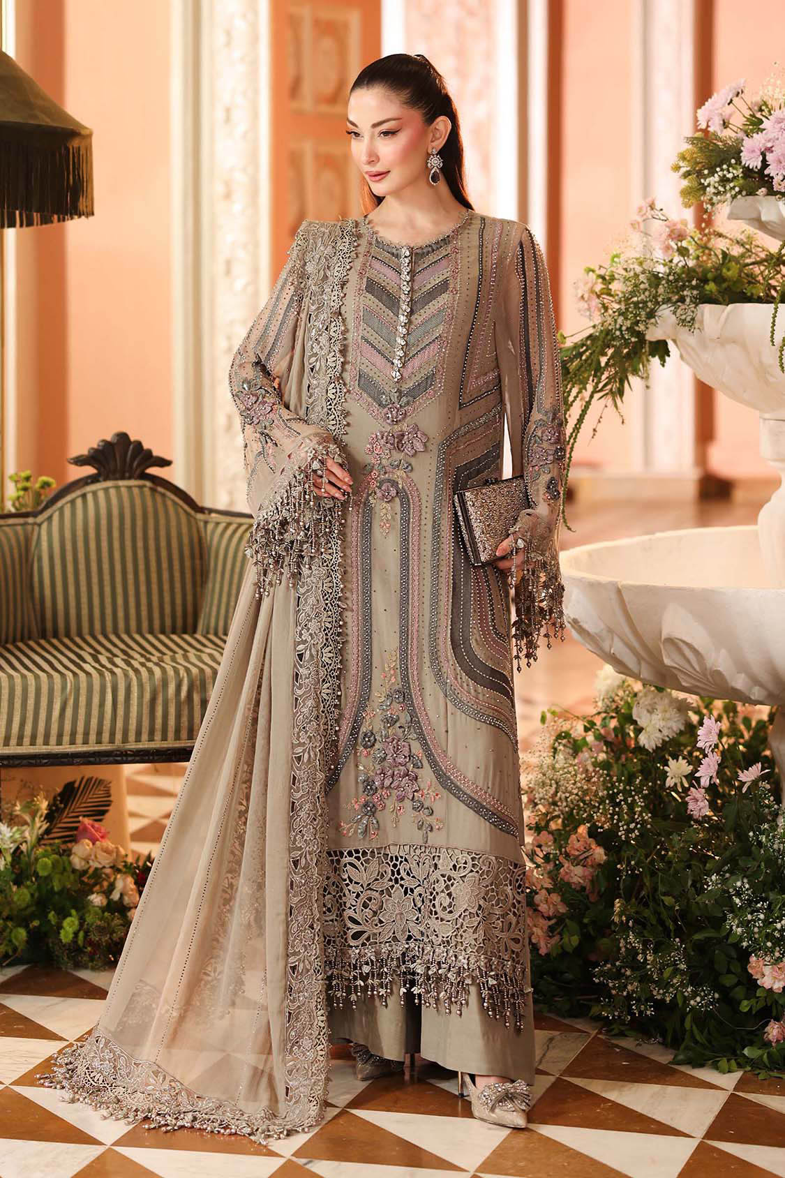 D1-B Maria B Chiffon Formal - D 01 - Image 1