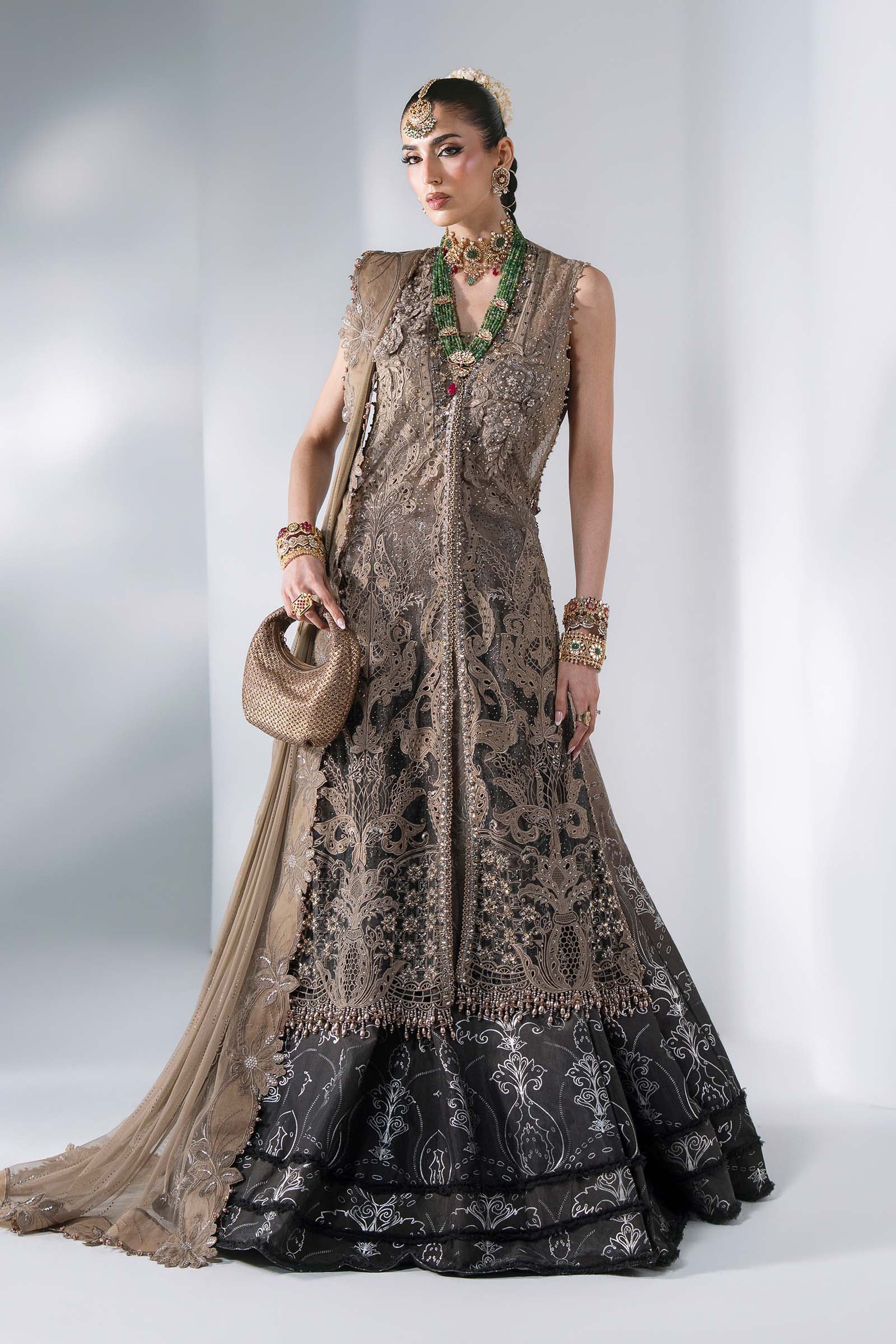 D21 Maria B Mboridered Festive 26' - D 02 - Antique Bronze - Image 1