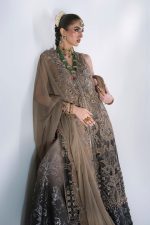 Maria B Mboridered Festive 26' - D 02 - Antique Bronze - Image 2
