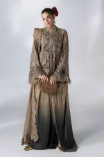 Maria B Mboridered Festive 26' - D 02 - Antique Bronze - Image 5