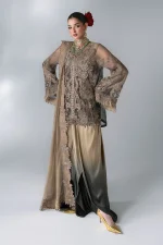 Maria B Mboridered Festive 26' - D 02 - Antique Bronze - Image 6