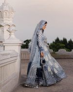Hussain Reher Festive 26' - Unstitched - Mehtab - Image 4