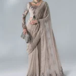 Maria B Mboridered Festive 26' - D 03 - Moon Grey