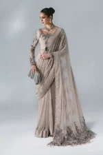 Maria B Mboridered Festive 26' - D 03 - Moon Grey