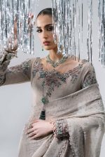 Maria B Mboridered Festive 26' - D 03 - Moon Grey - Image 5