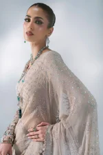 Maria B Mboridered Festive 26' - D 03 - Moon Grey - Image 6