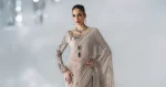 Maria B Mboridered Festive 26' - D 03 - Moon Grey - Image 8