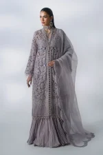 Maria B Mboridered Festive 26' - D 05 - Dusty Lilac