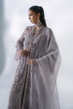Maria B Mboridered Festive 26' - D 05 - Dusty Lilac - Image 3