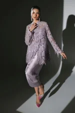 Maria B Mboridered Festive 26' - D 05 - Dusty Lilac - Image 6