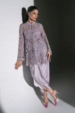 Maria B Mboridered Festive 26' - D 05 - Dusty Lilac - Image 7
