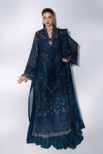 Maria B Mboridered Festive 26' - D 06 - Peacock Blue - Image 2