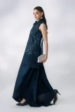 Maria B Mboridered Festive 26' - D 06 - Peacock Blue - Image 8