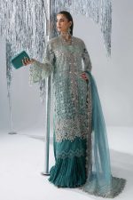 Maria B Mboridered Festive 26' - D 07 - -Sea Green - Image 2