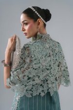 Maria B Mboridered Festive 26' - D 07 - -Sea Green - Image 7