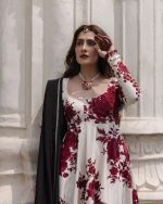 Hussain Reher Festive 26' - Unstitched - Gulnar - Image 4