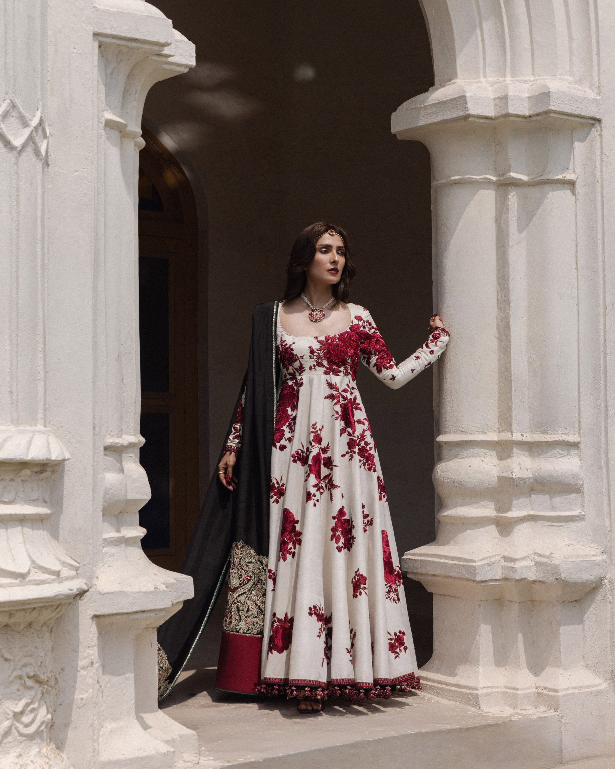 D8. Hussain Reher Festive 26' - Unstitched - Gulnar - Image 1